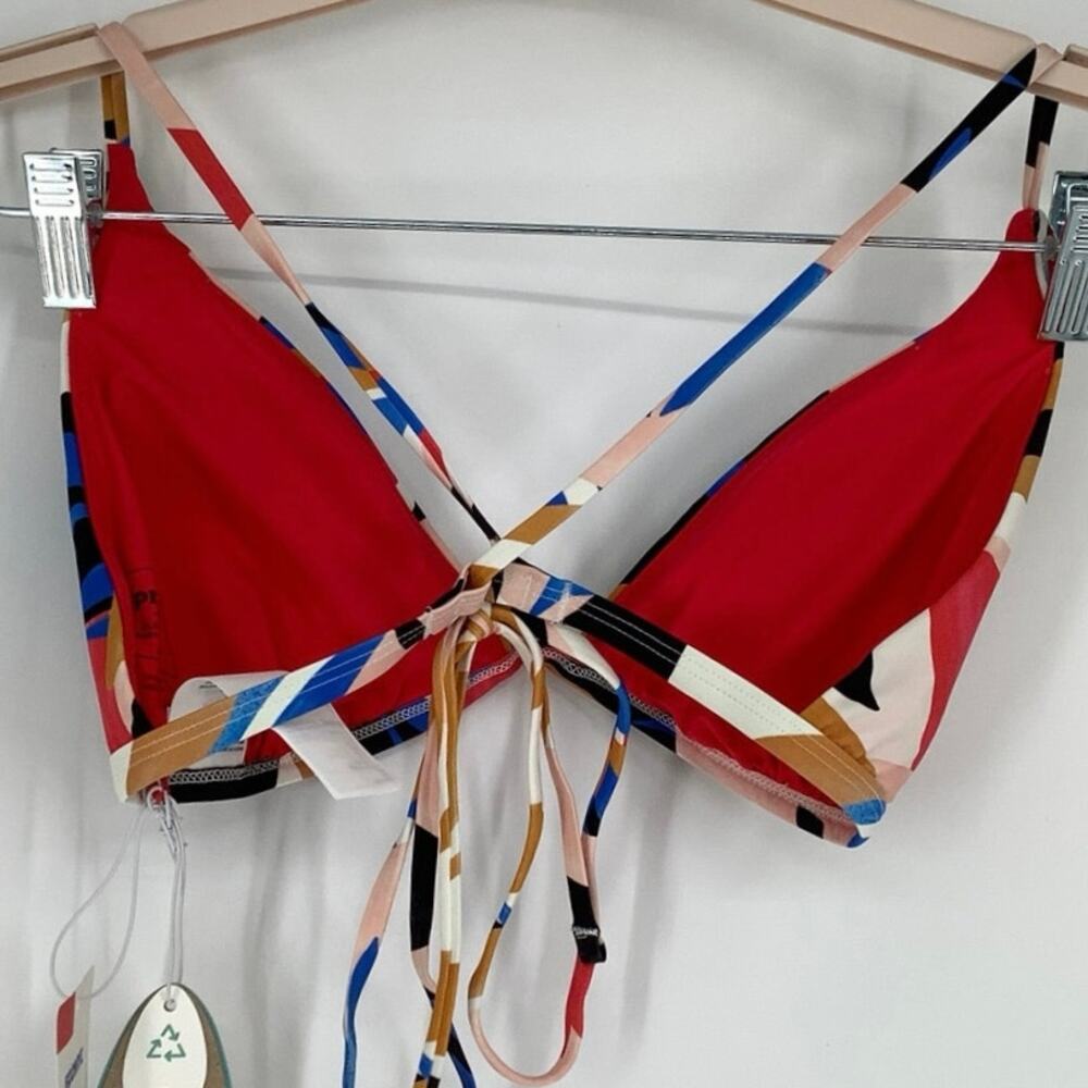 Prana Colorful Patterned Bikini Top - Picture 3 of 9